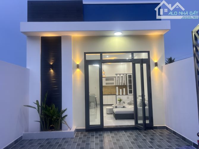 Bán nhà trệt mới xây mặt đuờng xe 7 chỗ ngay phía sau BV đa khoa TG mới,Phuớc Thạnh Mỹ Tho - 4