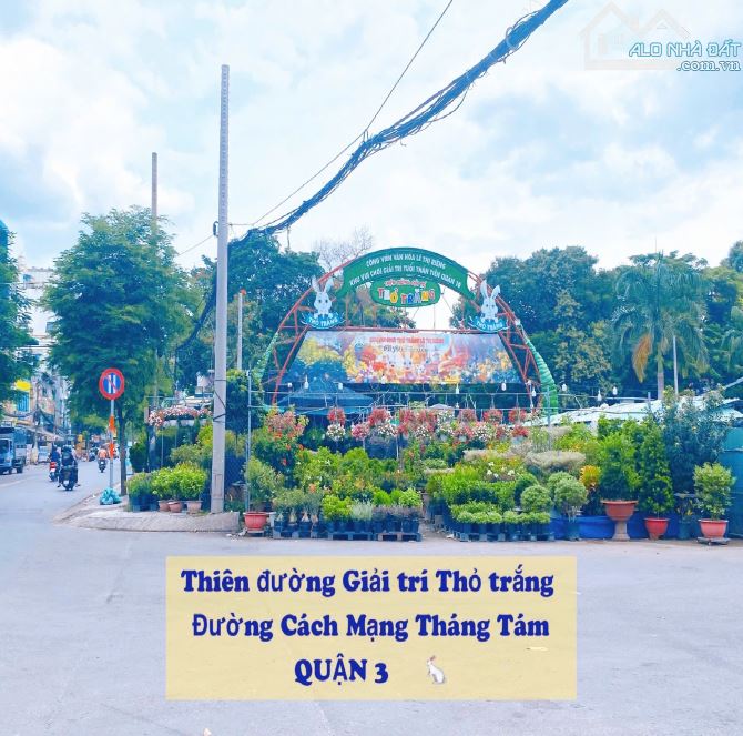 BÁN NHÀ CŨ HẺM CÁCH MẠNG THÁNG TÁM, QUẬN 3, DT 6.9 x 12.6 m, GIÁ 7.4 TỶ