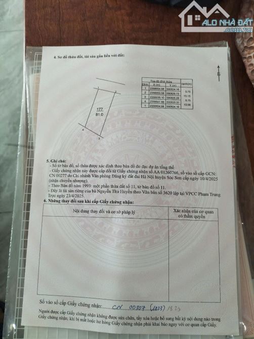 Chủ nhà cần thu hồi vốn nên bán gấp lô đất tại Trung Gĩa, Sóc Sơn giá mềm cho nhà đầu tư