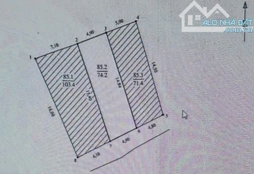 YÊN DUYÊN TAM TRINH 75M MT 5M VUÔNG XE 4 CHỖ VÀO CỬA GIÁ nhỉnh 100tr/m