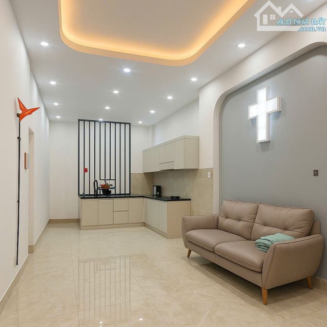 Bán nhà mới cấp 4 vào ở ngay và luôn, 1 sẹc Huỳnh Văn Nghệ Bửu long 2,65 tỷ
