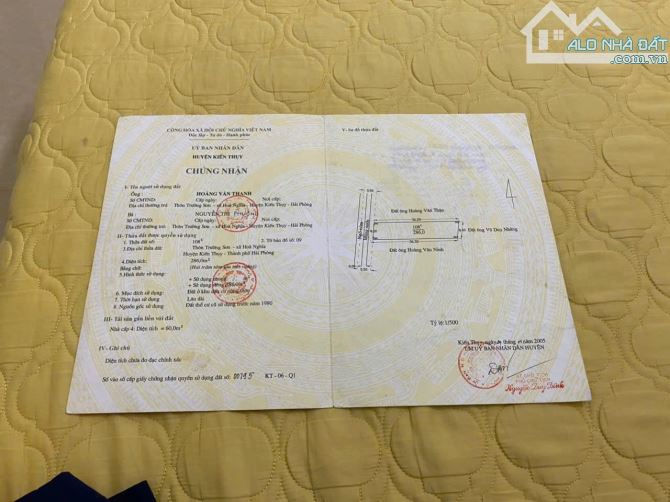 Lô đất 286m2 ngang 8m tại Tư Thuỷ,Hoà Nghĩa ô tô tránh nhau,dân cư đông đúc giá 16 trm2 - 1