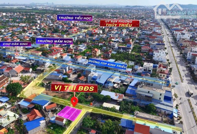 Bên em chính thức mở bán 3lô f0 Thuỷ Triều - Thuỷ Nguyên vị trí ngay gần trục đường 359 - 1