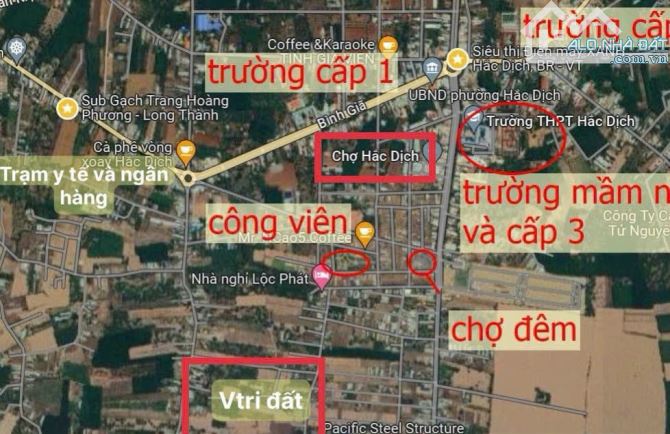 Bê tông Hồng Phúc 1 xẹt trục Mỹ Xuân Tóc Tiên 10m cắt lỗ sâu - 1