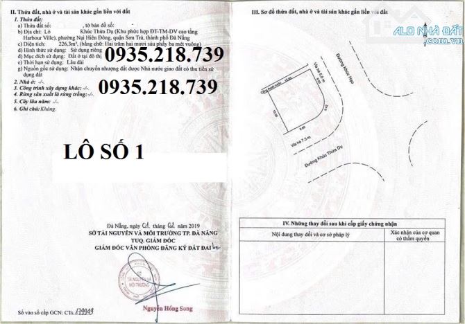 Bán 4 Lô Đất GÓC 2MT đường KHÚC HẠO( ngang mặt tiền 15m) Giá 15.5 tỷ - 1