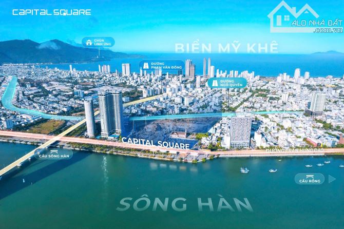 Căn hộ Capital Square  view sông Hàn cạnh siêu thị Vincome view biển Mỹ Khê - 1