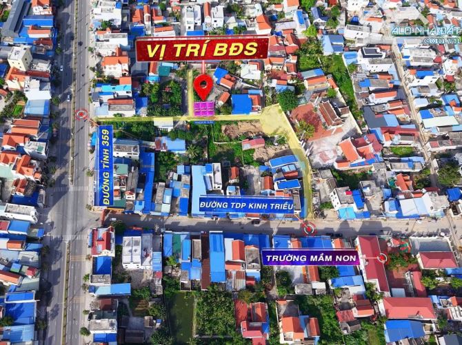 Bên em chính thức mở bán 3lô f0 Thuỷ Triều - Thuỷ Nguyên vị trí ngay gần trục đường 359 - 2