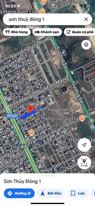 -Lô Đất biển MT SƠN THUỶ ĐÔNG 1 -Sát Minh Mạng + Ngay Bãi tắm Sơn Thuỷ - 2