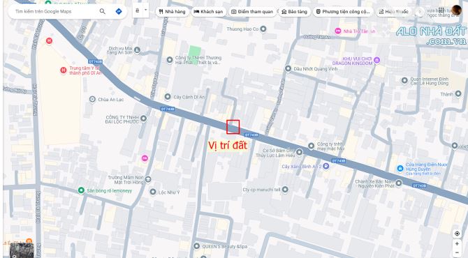 Bán căn góc 1T1L 5x36m, mặt tiền sầm uất ĐT.743B p.Tân Đông Hiệp, thu nhập 13.5tr/th - 2