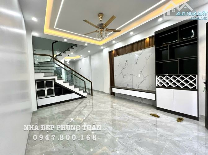 P Tuấn... Nhà đẹp 3 tầng Độc Lập, Khúc Hạo, Lê Chân, HP _ 60.9m2 _ Ô tô đỗ cửa _ Gần chợ - 2