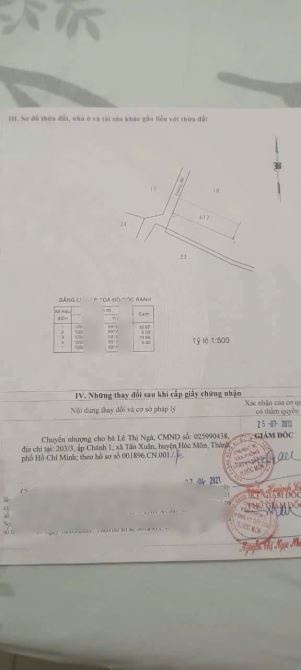 Chủ Cần bán căn nhà ở Bà Triệu Thị Trấn Hóc Môn 680triệu Sổ hồng riêng 99m2 Bao Phí Thuế - 2