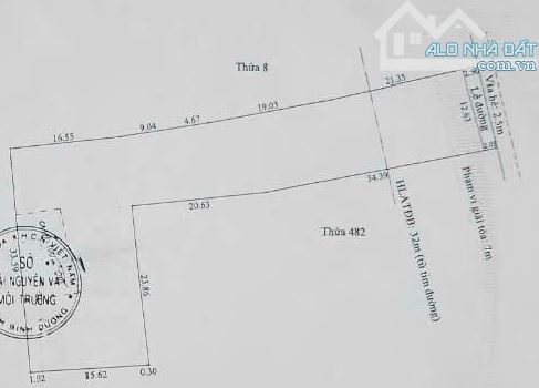 Đất mặt tiền Quốc lộ 13 (ĐLBD) 3.871m2 (36*110). Có 240m ODT, 834m TMDV - 4