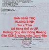 BÁN RẺ 2 NHÀ TRỌ LONG BÌNH, SỔ HỒNG RIÊNG THỔ CƯ GẦN KCN2, CÔNG VIÊN TAM HIỆP