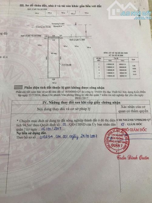 Đất Trống đường 37 Phường Bình Thuận Quận 7. Dt 5x20m giá 18.5 Tỷ TL - 3