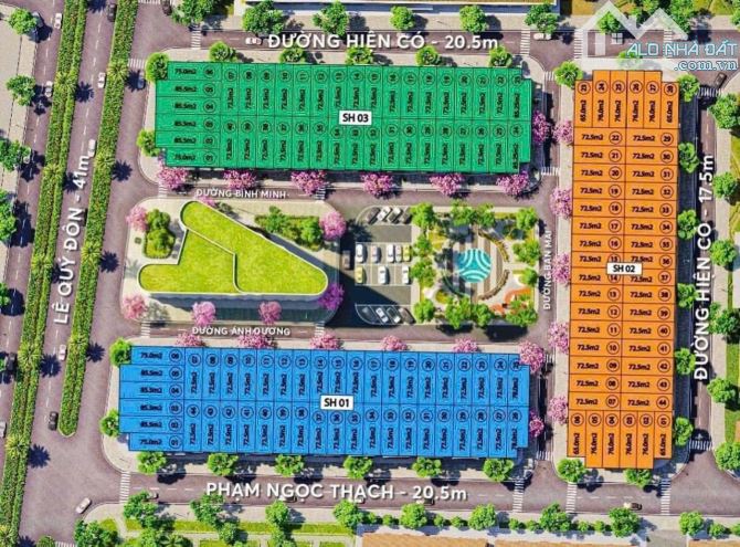 BÁN CĂN NHSF MẶT ĐƯỜNG LÊ QUÝ ĐÔN TT TP THÁI BÌNH