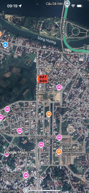 Mặt tiền đường Đồng Khởi - Kqh Bàu Vá