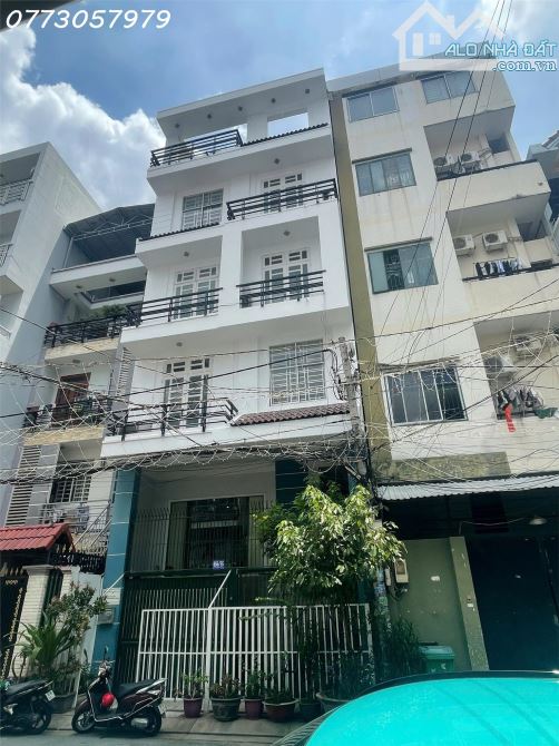 BÁN NHÀ 2 MT HẺM XE TĂNG – CMT8, P.11, Q 3. DT 8X20M, 6 TẦNG, HĐ THUÊ 100TR GIÁ 35 TỶ