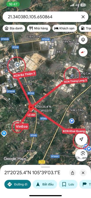 🔥BÁN GẤP LÔ ĐẤT TRUNG TÂM LÕI CÁC KCN LỚN TT.GIA KHÁNH-BÌNH XUYÊN 72,2M MT5,5M GIÁ 1,2 TỶ