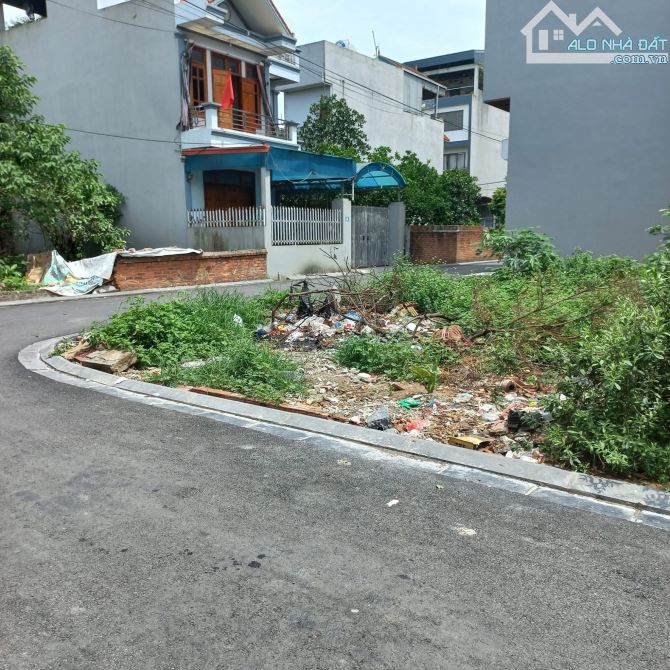 Bán đất lô góc 60m. MT 6.5m giá nhô 4tỉ thoáng sáng Nguyên Khê ĐA - 1