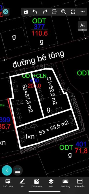 Chính chủ gửi bán  -  3 ô đất dân dốc nhà thờ , GIÁ CHỈ HƠN 1TỶ/ô !! - 1