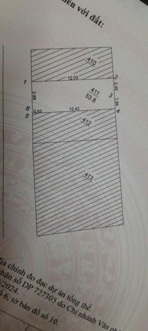 CC BÁN ĐẤT 54m2 – CỔ BI – GIA LÂM - 1