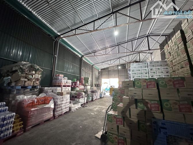 450m kho xưởng khu vực Vĩnh Tuy cần cho thuê, container ra vào, xuất full VAT, giá 130k/m - 1