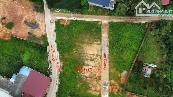 Bán đất Bắc Sơn SS, đường thông 5m, hơn 100m ra đường Đô Lương, 208m2, MT 6.8m, 1.65 tỷ - 1