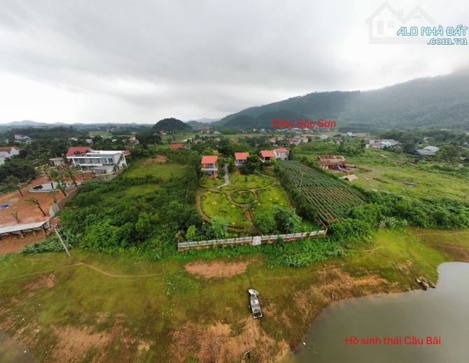 Bán biệt thự nghỉ dưỡng Phúc Xuân Villa, view hồ Cầu Bãi, dòng tiền, 3600m2 MT 36m, 46.8tỷ - 1