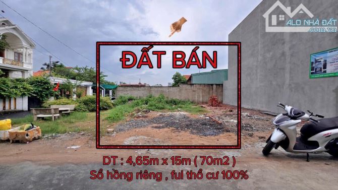 Bán Lô Đất Gần Công An PCCC, Cách Nguyễn Ái Quốc 100m, Gần Big C Tân Hiệp, Biên Hoà - 1