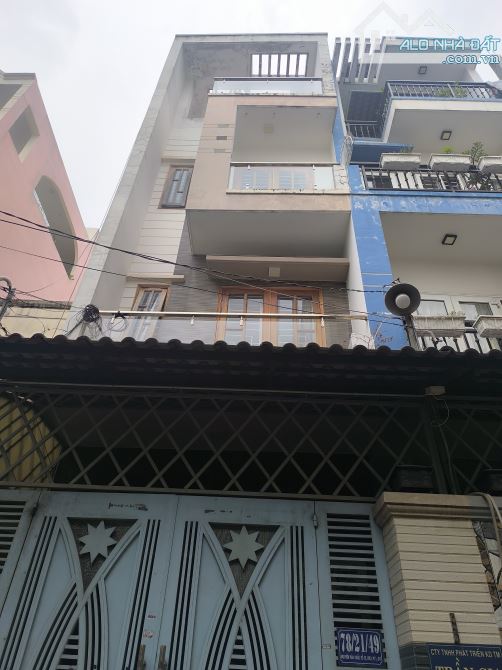 Nhà Trệt 2 Lầu HXH 5m. Lê Văn Thọ P9-GV. DT: 4x20m. Cn 75 m2 Giá Chỉ 7.2 Tỷ TL - 1
