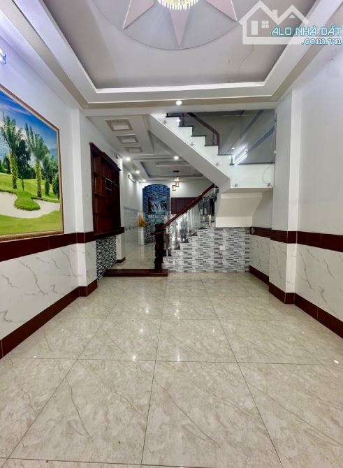 BÁN NHÀ 3 TẦNG ĐẸP – HẺM XE HƠI VÀO NHÀ – SÁT MẶT TIỀN TRẦN THỊ HÈ – QUẬN 12 – 65M2 – SHR - 1