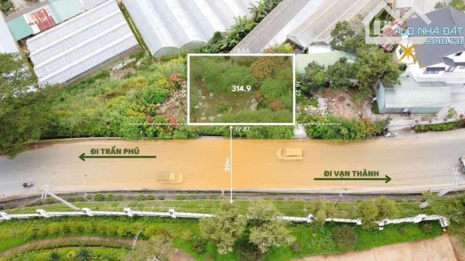 Bán đất biệt thự mặt tiền view rừng thông đường Hoàng Văn Thụ thành phố Đà Lạt - 1