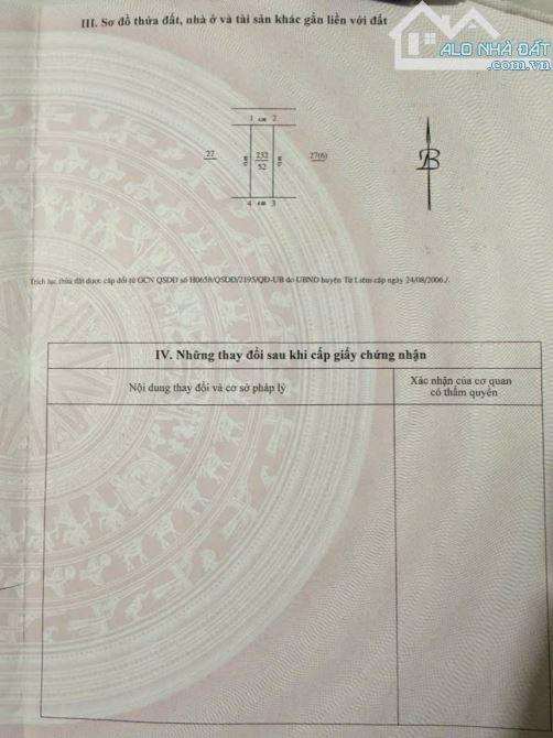 Bán Nhà 5 Tầng tại Vân Trì - Bắc Từ Liêm - HN - Ngõ ô tô tránh - 26