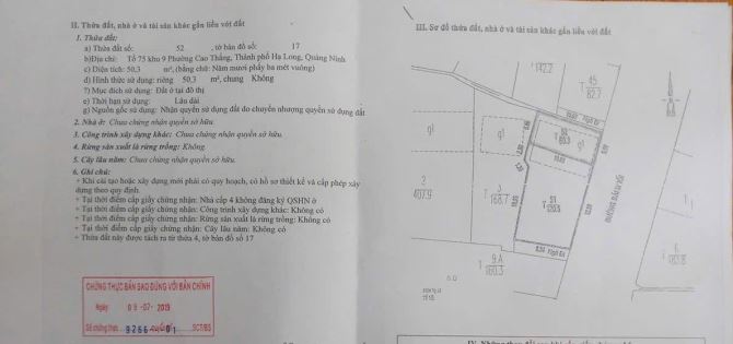 Bán đất 50,3m Trục đường Chính Bãi Muối ,Cao Thắng Gía Chỉ Hơn 4 tỉ - 2