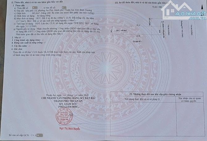 Bán biệt thự 22x62m, mặt tiền ĐT.743 p.An Phú kế Vòng Xoay An Phú, đang thuê 75tr/th - 2