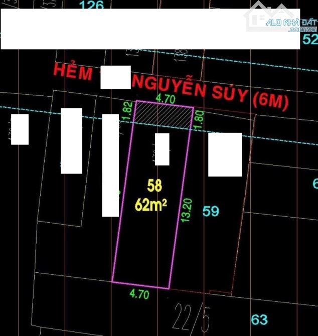 Nhà HXH Nguyễn Súy_ Tân Quý Tân Phú. DT 71m2. 2 tầng. Ngang 4.7m x dài 15m. Giá 5.9 tỷ. - 3