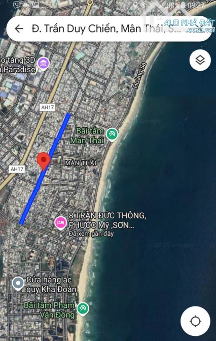 GẦN BIỂN! BÁN ĐẤT 115M2  - 12.4 TỶ - MT TRẦN DUY CHIẾN - Q. SƠN TRÀ - 3