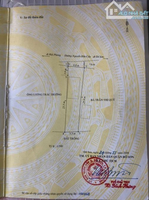 ❤️❤️Đất mặt đường Phạm Văn Đồng, Ngọc Xuyên, Đồ Sơn, Hải Phòng 165m - 4