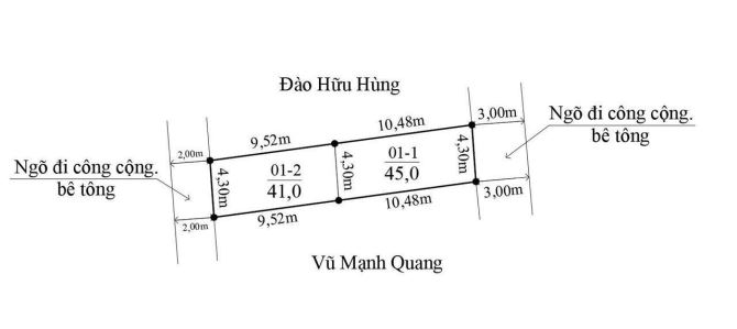 Bán lô đất Tê Chử. Phường Đồng Thái 41- 45m giá chỉ từ 920tr- 1,1x  tỷ - 4