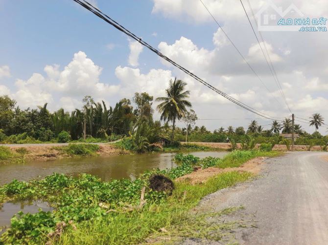 Hàng thơm, 1064m2 đất vườn 20x 53m, view kênh chỉ 820tr - 4