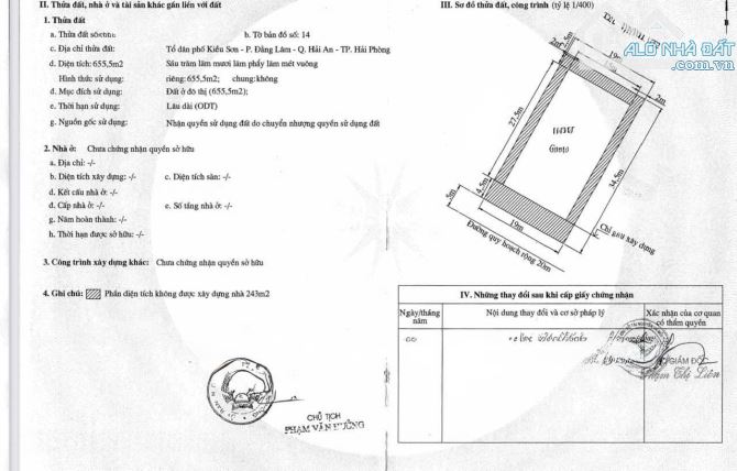 Bán lô biệt thự siêu đẹp lô 18 Lê Hồng Phong sau toà án giá chỉ 77 triệu/m