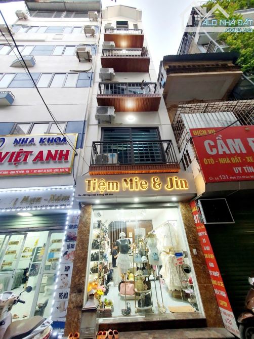 BÁN NHÀ MỸ ĐÌNH NAM TỪ LIÊM 21/23m 7.45TỶ 6 TẦNG MT 3.1m. KINH DOANH
