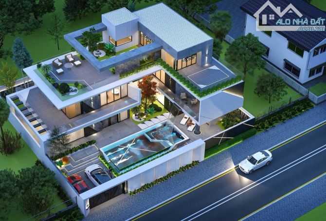 Bán 2 biệt thự đơn lập liền kề CityLand Quận 7 – gần 740m² tổng diện tích sàn gần 2.000m2