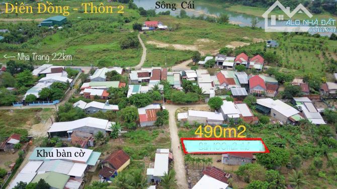 🍄 Bán lô đất biệt thự Thôn 2 - xã Diên Đồng - Diên Khánh