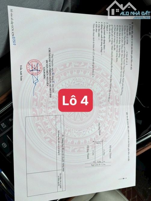 Chính chủ gửi bán lô 67m2 TDP Đông Lâm Động ngõ nông giá 1,x tỷ.  Diệnt ích 67m2