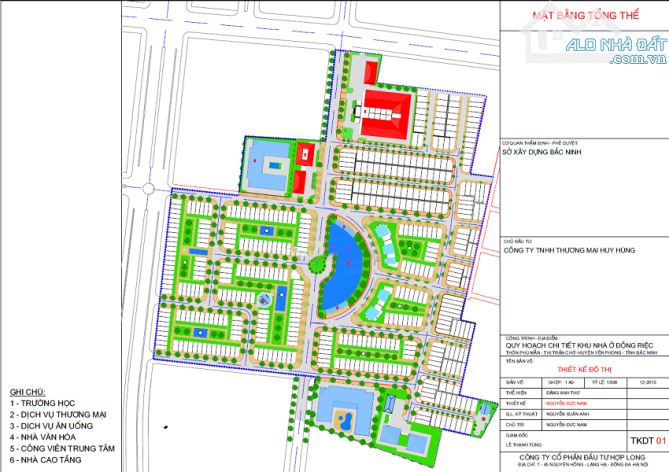 BÁN LÔ ĐẤT KDT MỚI ĐỒNG RIỆC, TT CHỜ, YÊN PHONG, BẮC NINH - 75M2 - 4,5 TỶ