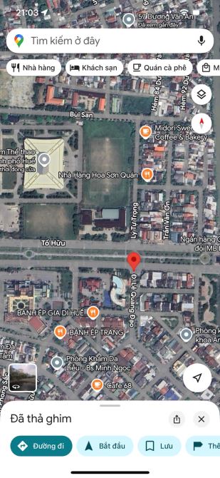 Mặt Tiền Tố Hữu Đối Diện Quảng Trường Nhà Thi Đấu Kinh Doanh Tấp Nập Đường Về Sân Bay - 1