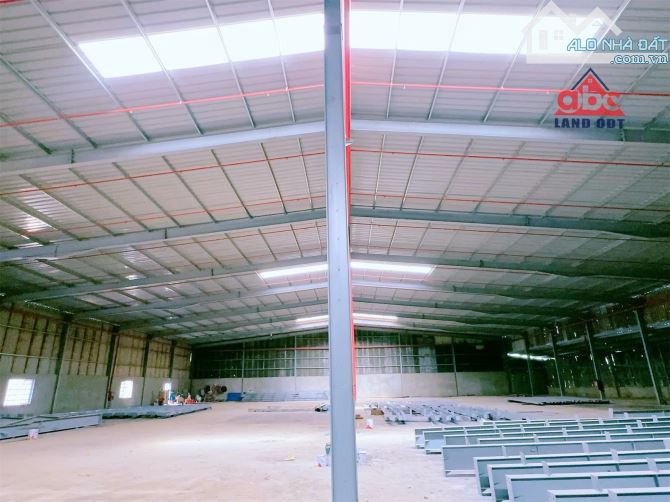 Cho thuê xưởng 1500m2 CCN. Giá chỉ 30k/m2. PCCC Thẩm Duyệt, TBA 560kva. Trảng Bom Đồng Nai - 1