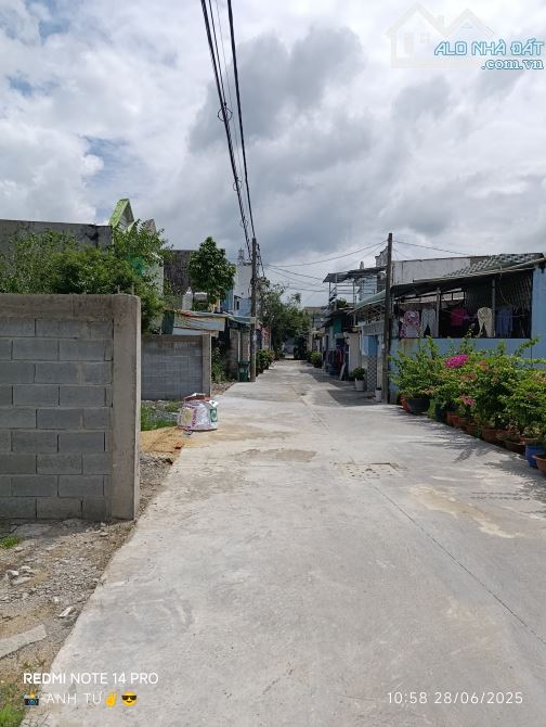 ĐẤT ĐẸP HẺM XE TẢI NGAY TRUNG TÂM HÀNH CHÍNH HÓC MÔN - 1