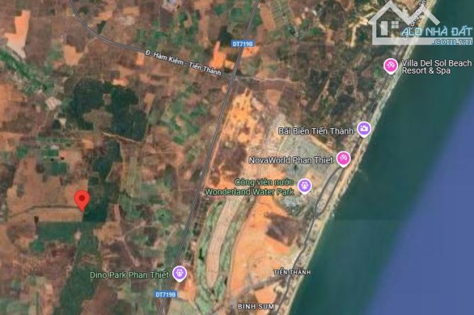 Bán đất gần Biển-Hàm Cường-Hàm Thuận Nam-Bình Thuận-DT 8,7Ha+10Ha - 2